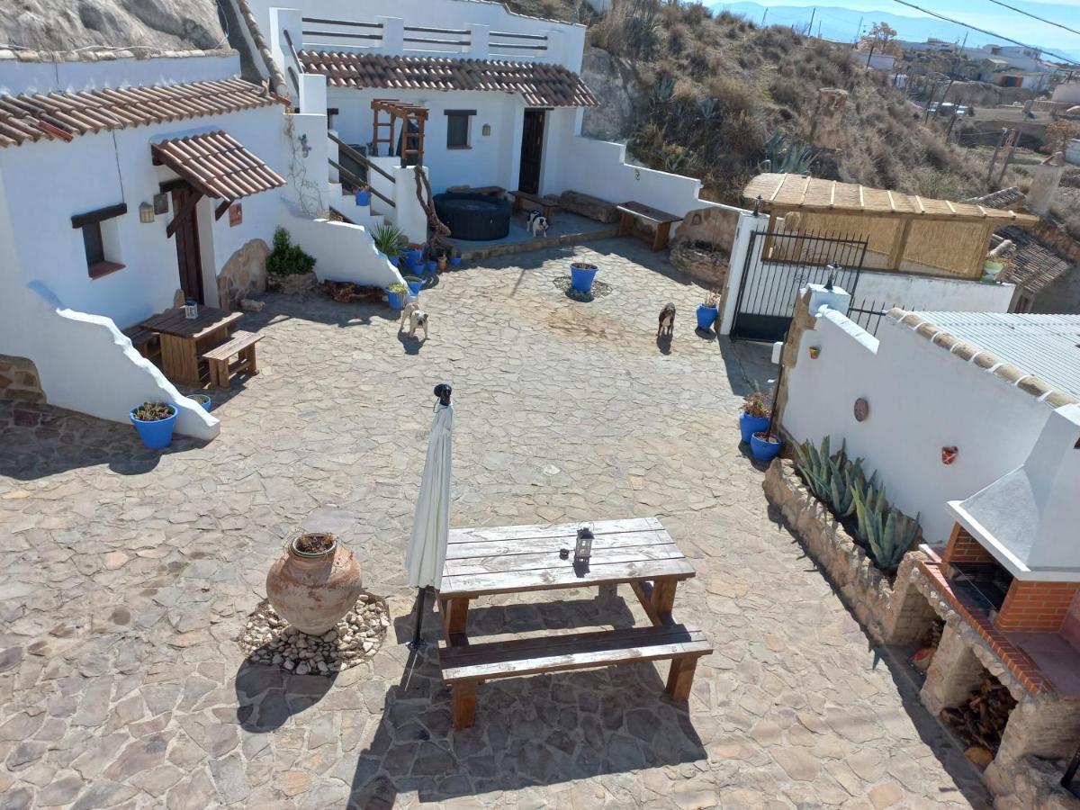 Cuevas Barrio Las Santas Huescar Luaran gambar